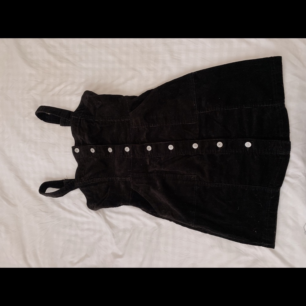H&M corduroy overall skirt/dress, size 8